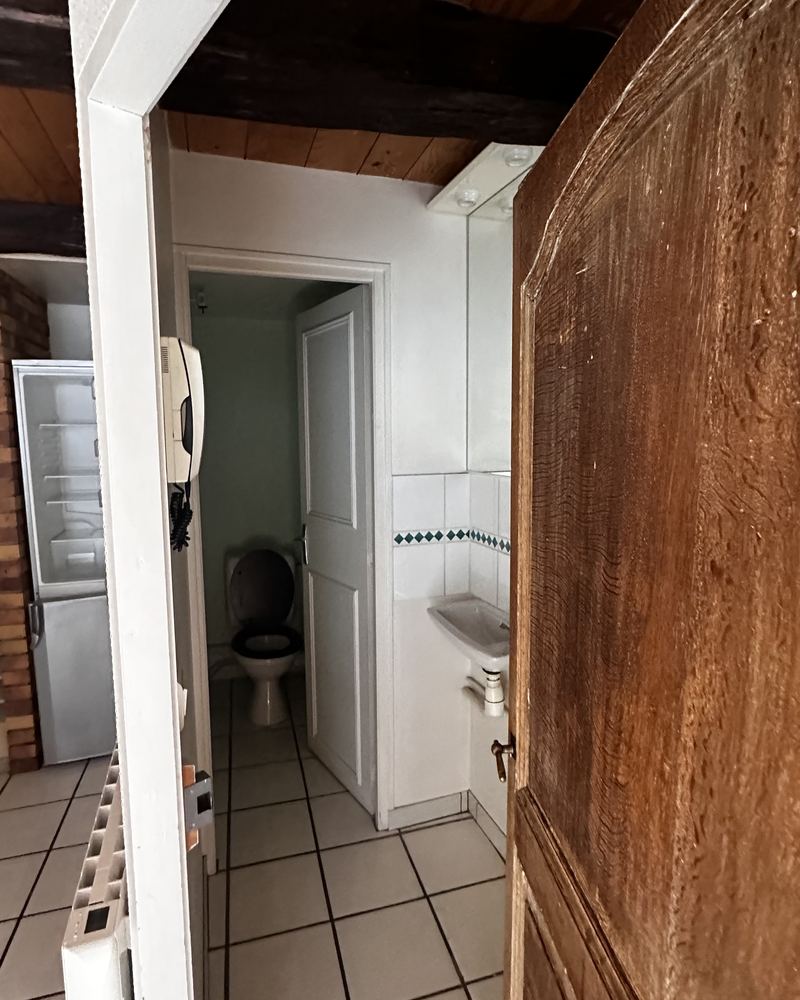 WC avant rénovation