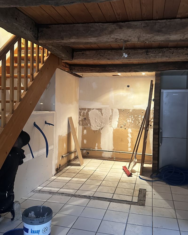 Démolition rénovation maison