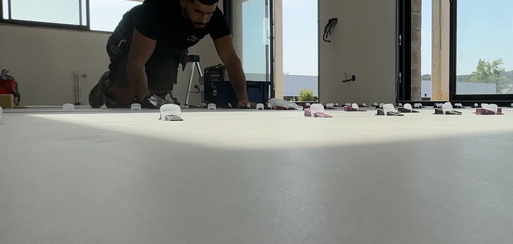 Pose carrelage par AB Rénovation - artisan Besançon Dijon